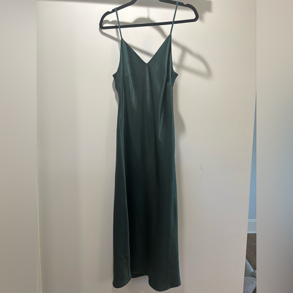 Dress Forum Slip Emerald Dress